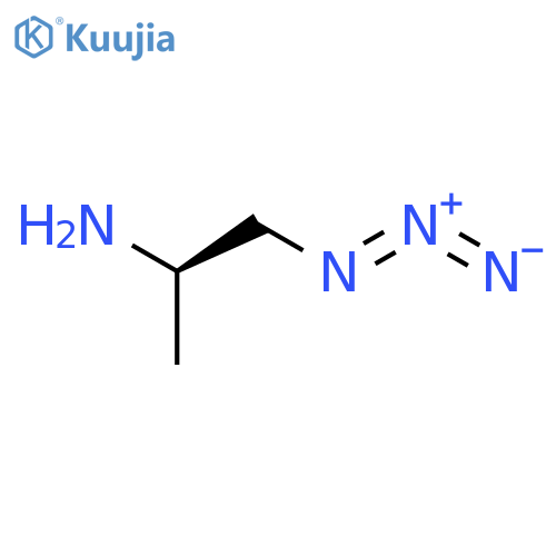 2-PROPANAMINE, 1-AZIDO-, (R)- structure