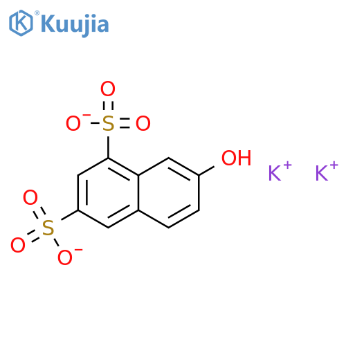 2-Naphthol-6,8-disulfonic Acid Potassium Salt structure
