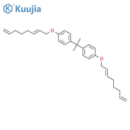 BENZENE, 1,1'-(1-METHYLETHYLIDENE)BIS[4-(2,7-OCTADIENYLOXY)- structure