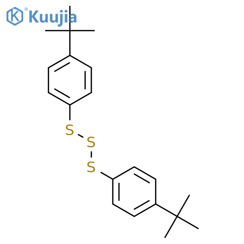 Trisulfide, bis[4-(1,1-dimethylethyl)phenyl] structure