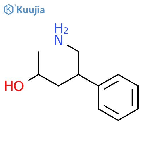 5-amino-4-phenylpentan-2-ol structure