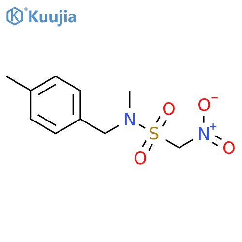 Methanesulfonamide, N-methyl-N-[(4-methylphenyl)methyl]-1-nitro- structure