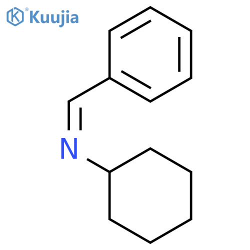Cyclohexanamine, N-(phenylmethylene)-, (Z)- structure
