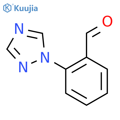 2-1,2,4Triazol-1-yl-benzaldehyde structure