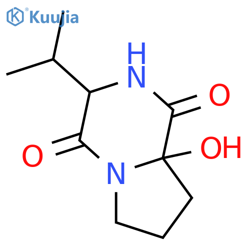Cyclo(prolylvalyl); (3R,8aS)-form, 8a-Hydroxy structure