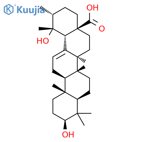 Pomolic acid structure