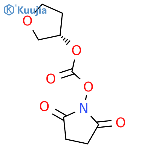 Carbonic Acid 2,5-Dioxopyrrolidin-1-yl (S)-Tetrahydrofuran-3-yl Ester structure
