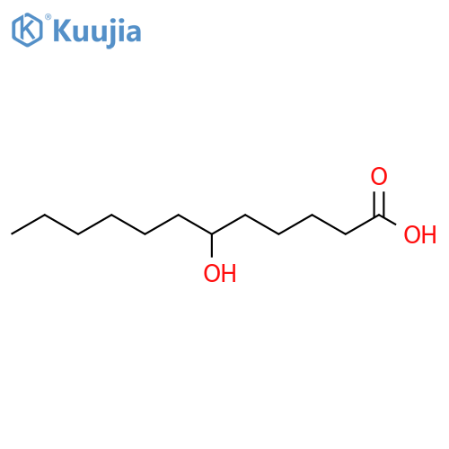 6-Hydroxydodecanoic acid; (S)-form structure