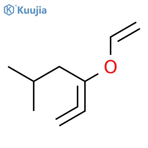 1,2-HEXADIENE, 3-(ETHENYLOXY)-5-METHYL- structure