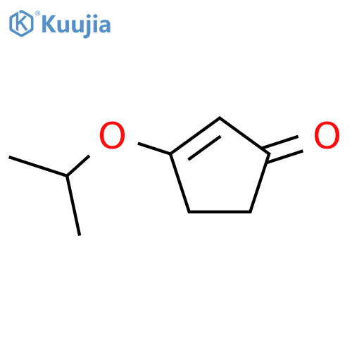 2-Cyclopenten-1-one,3-(1-methylethoxy)-(9CI) structure