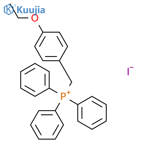 Phosphonium, [(4-ethoxyphenyl)methyl]triphenyl-, iodide structure