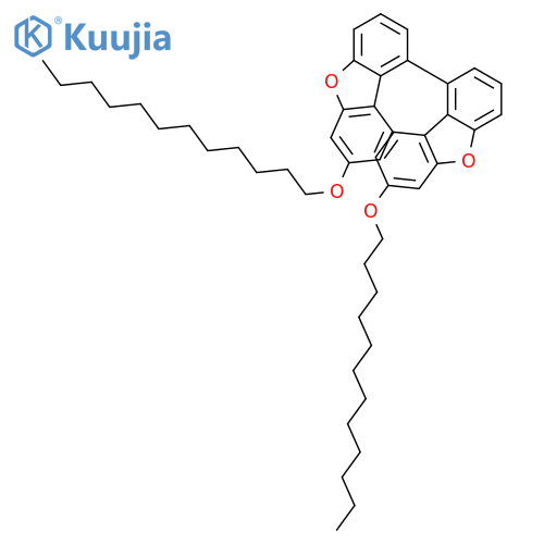 3,3'-Bidibenzofuran, 7,7'-bis(dodecyloxy)- structure