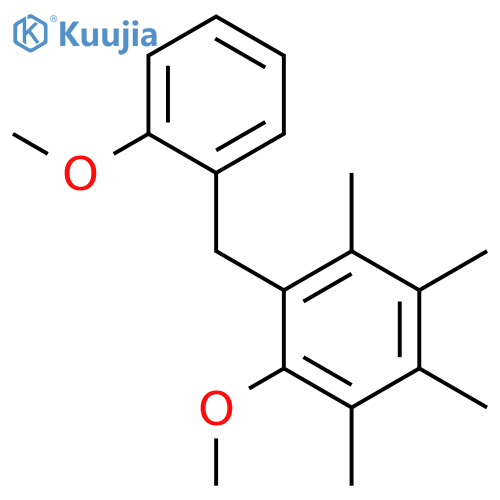 Benzene, methoxy[(methoxyphenyl)methyl]tetramethyl- structure