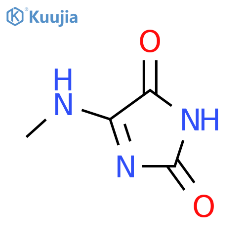 1H-Imidazole-2,5-dione,4-(methylamino)-(9CI) structure