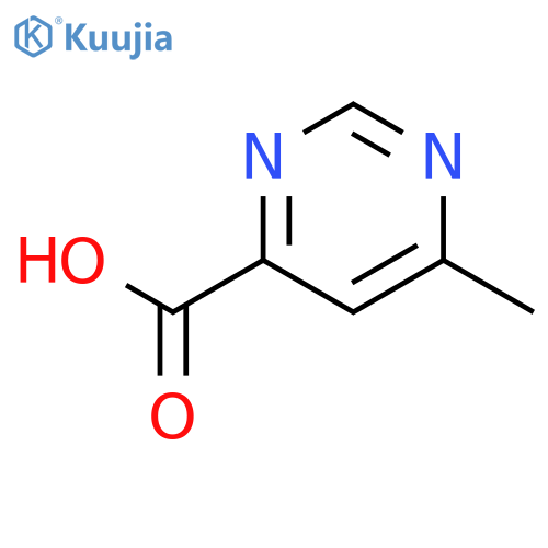 6-Methylpyrimidine-4-carboxylic acid structure
