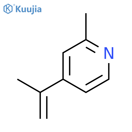 2-methyl-4-(prop-1-en-2-yl)pyridine structure