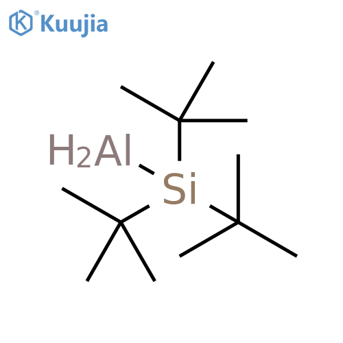Aluminum, [tris(1,1-dimethylethyl)silyl]- structure