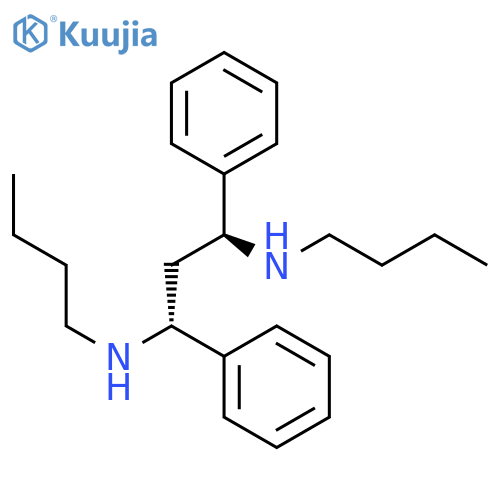 1,3-Propanediamine, N,N'-dibutyl-1,3-diphenyl-, (R*,S*)- structure