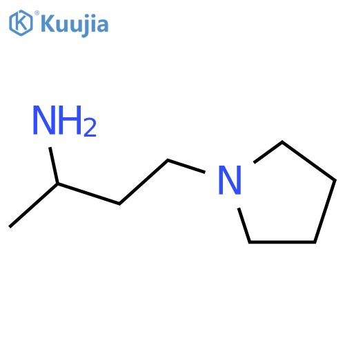 4-(Pyrrolidin-1-yl)butan-2-amine structure