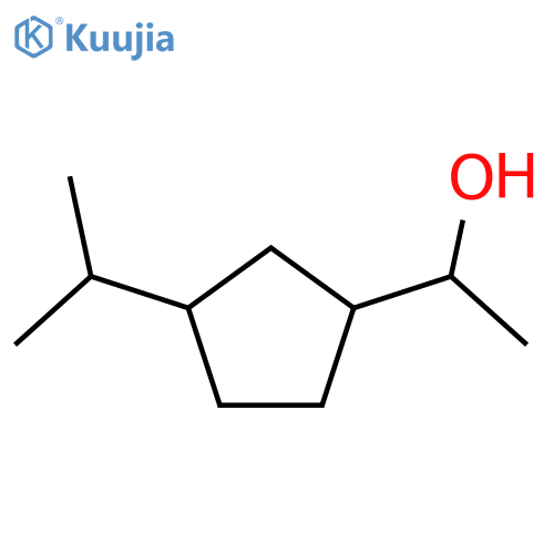 Cyclopentanemethanol,a-methyl-3-(1-methylethyl)- structure