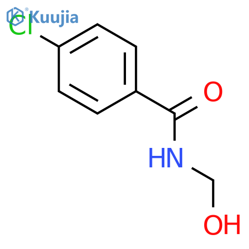 4-chloro-N-(hydroxymethyl)benzamide structure