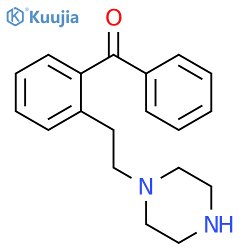 Methanone, phenyl[2-[2-(1-piperazinyl)ethyl]phenyl]- structure