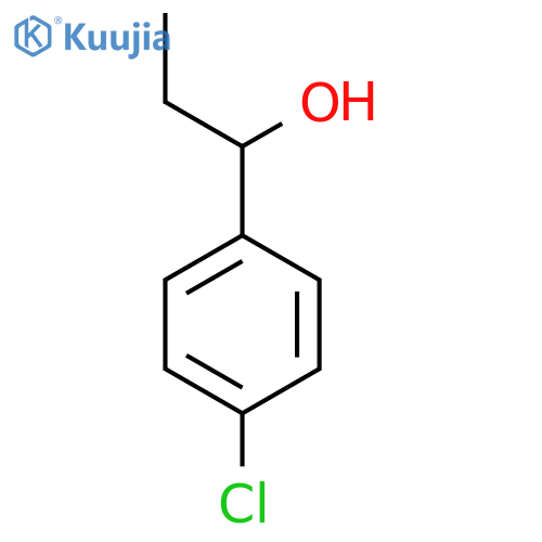 1-(4-Chlorophenyl)propan-1-ol structure