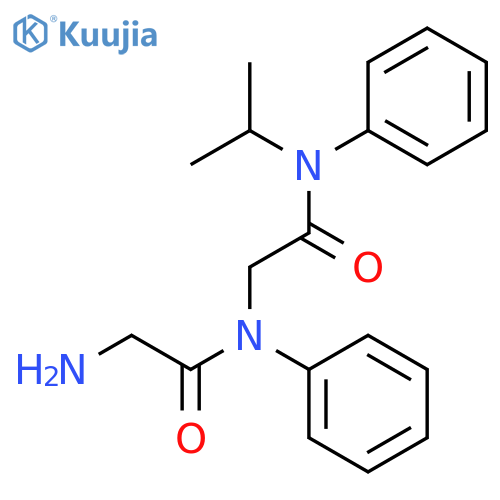 GLYCINAMIDE, GLYCYL-N-(1-METHYLETHYL)-N,N2-DIPHENYL- structure