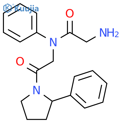 ACETAMIDE, 2-AMINO-N-[2-OXO-2-(2-PHENYL-1-PYRROLIDINYL)ETHYL]-N-PHENYL- structure