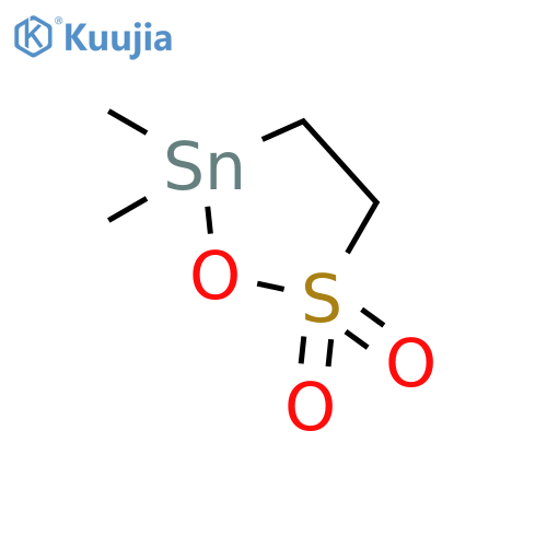 1,2,5-Oxathiastannolane, 5,5-dimethyl-, 2,2-dioxide structure