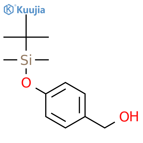 Benzenemethanol,4-[[(1,1-dimethylethyl)dimethylsilyl]oxy]- structure