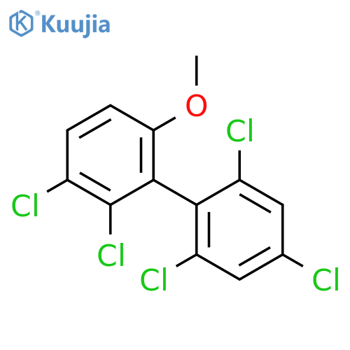 1,1'-Biphenyl, 2,2',3,4',6'-pentachloro-6-methoxy- structure