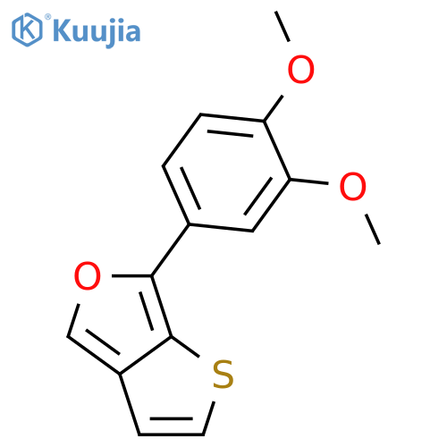 Thieno[2,3-c]furan, 6-(3,4-dimethoxyphenyl)- structure