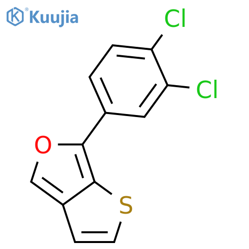 Thieno[2,3-c]furan, 6-(3,4-dichlorophenyl)- structure