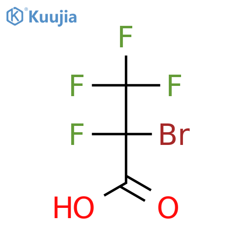 2-Bromotetrafluoropropionic Acid structure