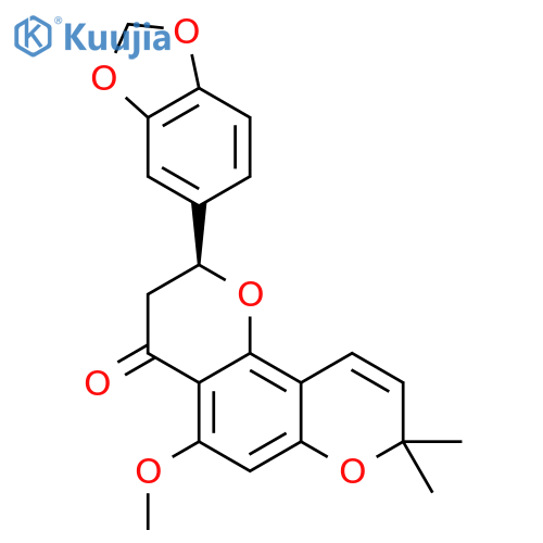 (-)-isoglabrachromene structure