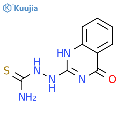 Hydrazinecarbothioamide, 2-(1,4-dihydro-4-oxo-2-quinazolinyl)- structure