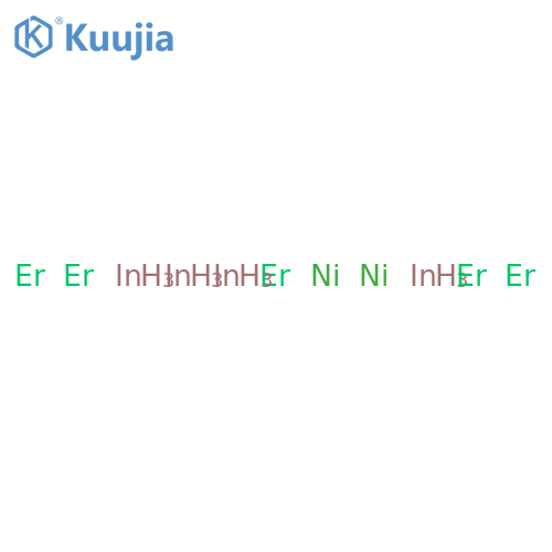 Erbium, compd. with indium and nickel (5:4:2) structure