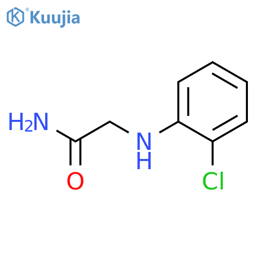 Acetamide, 2-[(2-chlorophenyl)amino]- structure