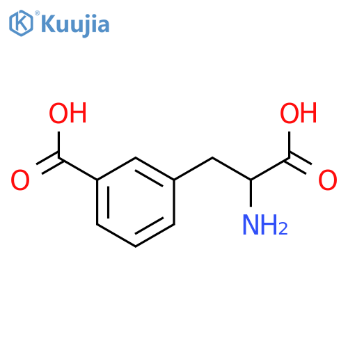 3-(2-Amino-2-carboxyethyl)benzoic acid structure