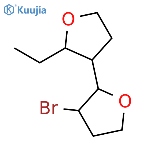 3-Bromo-2'-ethyl-2,3'-bioxolane structure