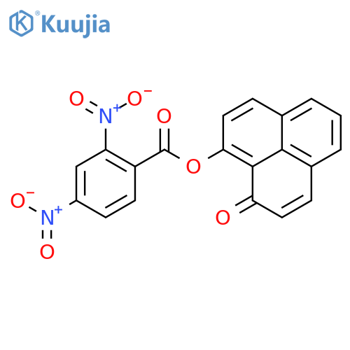 1-Oxo-1H-phenalen-9-YL 2,4-dinitrobenzoate structure