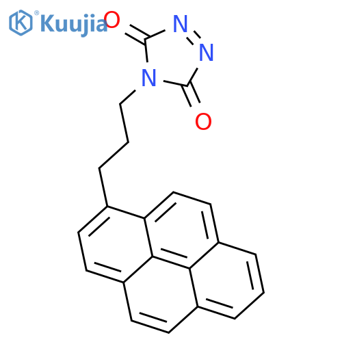 4-3-(1-Pyrenyl)propyl-3H-1,2,4-triazole-3,5(4H)-dione structure