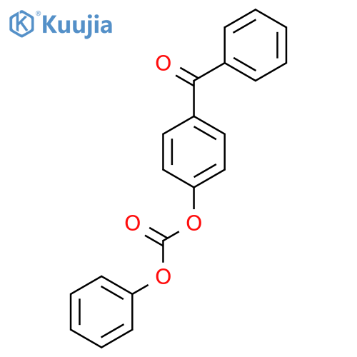 4-Benzoylphenyl phenyl carbonate structure