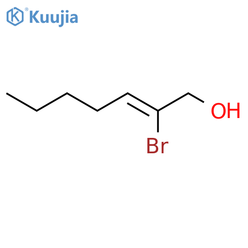 2-Bromohept-2-en-1-ol structure
