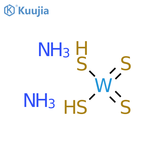 AMMONIUM TETRATHIOTUNGSTATE structure