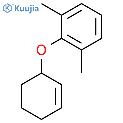 Benzene, 2-(2-cyclohexen-1-yloxy)-1,3-dimethyl- structure