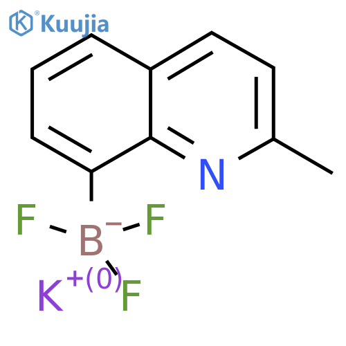 Potassium;trifluoro-(2-methylquinolin-8-yl)boranuide structure