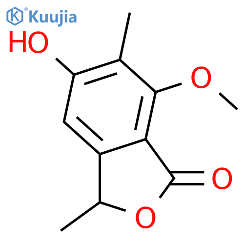 5,7-Dihydroxy-3,6-dimethyl-1(3H)-isobenzofuranone; (ξ)-form, 7-Me ether structure