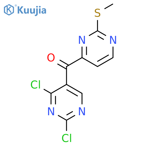 (2,4-dichloro-5-pyrimidinyl)[2-(methylthio)-4-pyrimidinyl]methanone structure
